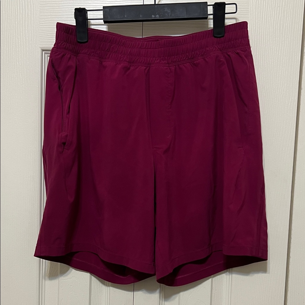 lululemon athletica Men's Athletic Shorts — Deep Magenta. Size M